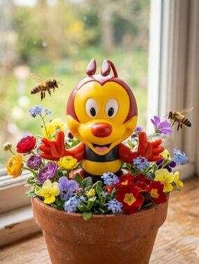 Disney Spike the Bee 🐝  Sipper Cup L👀K Epcot 🌎 Garden Accessory